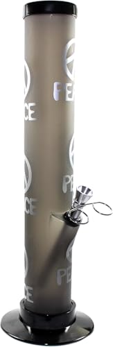 Budawi Acrylbong Peace mit Lift-Off Adapter Höhe 33 cm