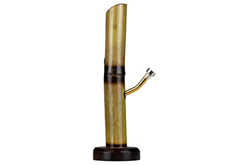 Weedness Holz Bong Bombo 30 cm - Wood Kleine Bong Mini Set Zubehör Pfeife