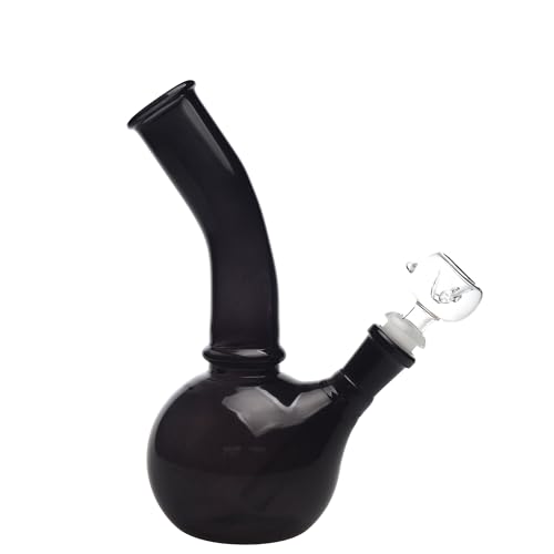 Glas Bong mit Spiralfilter, 20 cm, 14,5 mm Schüssel, 570 ml Volumen