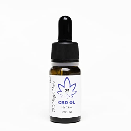 Naturetouch CBD Öl für Pferde 25%, Apothekenqualität von Coogni, Made in Germany, CBD für Pferde