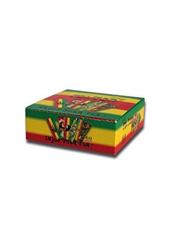 altrado Headshop Filter Tips 'Rasta' Box mit 60 Heften