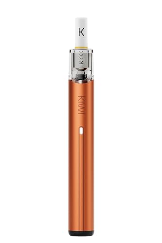 KIWI Spark, Starter Kit, Elektronische Zigarette mit offenem Pod-System, 2,0 ml, 700 mAh Akku, nikotinfrei, kein E-Liquid (Orange)