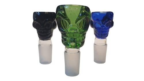 Jelly Joker Totenköpfe für Bongs Skull kopf 18,8 (18,8mm, schwarz)
