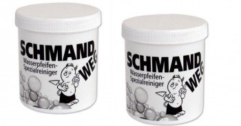 2x 150 g Schmand-Weg Wasserpfeifen-Spezialreiniger , Bong Shisha