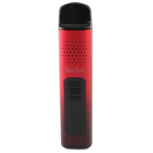 Black Leaf HERBPOD Vaporizer, Rot, mit 3-Tasten-Bedienung, Tragbar