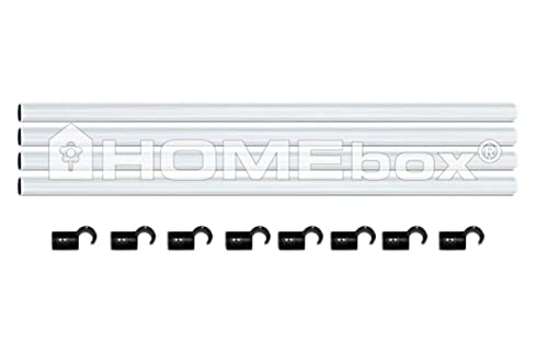 Homebox Spare Parts Stangen Set 80 - Zuchtzelt Growschrank Growzelt Zuchtbox Gewächszelt Homebox Zubehör