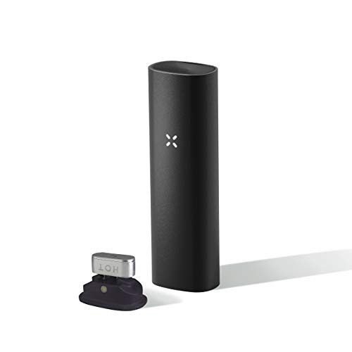 PAX 3 Premium tragbarer Vaporizer für trockene Kräuter Konzentrate und öle 10 Jahre Garantie Komplett Set Onyx.