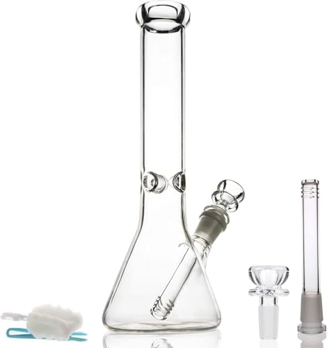 28cm Glasbong Mit Tornadofilter Kunststoffbong Mit 14mm Bongpfeife Glaspfeifen Zum Rauchen Von Bongsâ€¦