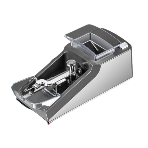 8MM Vollautomatische Zigarettenrollmaschine, Hochleistungs-Tabakfüllmaschine for den Haushalt, Geschenk for Männer(Grey)