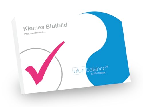 blue balance Check up Test | Gesundheitstest | Probenahme-Kit | Selbsttest für Zuhause | Schnelltest | mit Laboranalyse