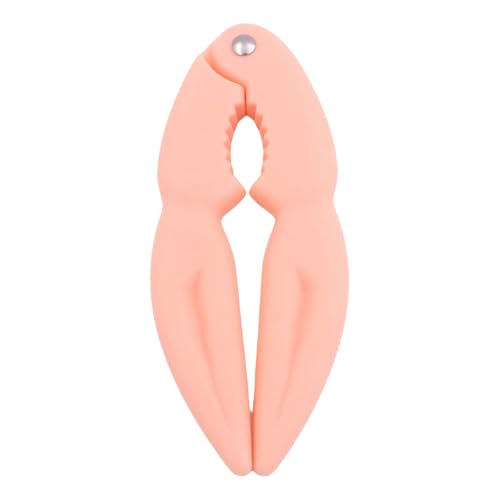 13x5cm Essen Sie Krabbenwerkzeuge, Krabbenzange, Mehrfarbig, Krabbenbein-Werkzeug, effizientes -Werkzeug, Meeresfrüchte und Werkzeuge, Krabbenbein-Utensilien (Orange, One Size)