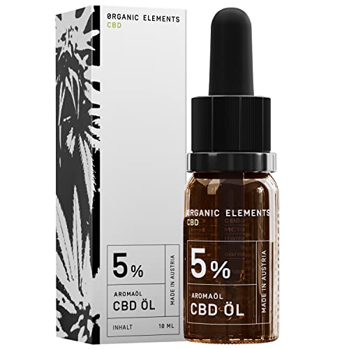 CBD-Öl 5% Hanföl-Tropfen mit 500 mg Cannabidiol – Vollspektrum – aus der Steiermark – 10 ml