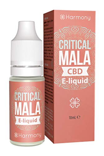 Harmony CBD E-Liquid (über 99% Reinheit) - Terpene von Critical Mala - 300mg CBD in 10 ml - nikotinfrei