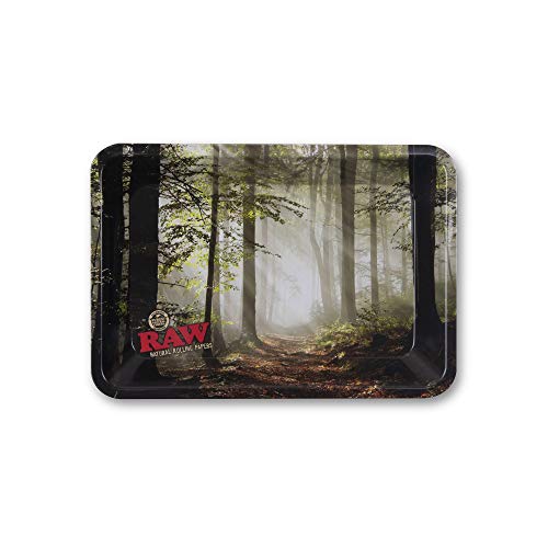 RAW Smokey Forest Rolltablett | Größe – Mini | Genießen Sie die Landschaft und entspannen Sie Sich beim Rauchen