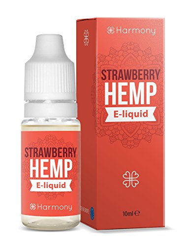 Harmony CBD Liquid 600mg Cannabidiol - 10ml - Erdbeere Hanf Geschmack (nikotinfrei)