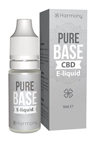 Harmony CBD E-Liquid (über 99% Reinheit) - Pure Base - 1000mg CBD in 10 ml - nikotinfrei