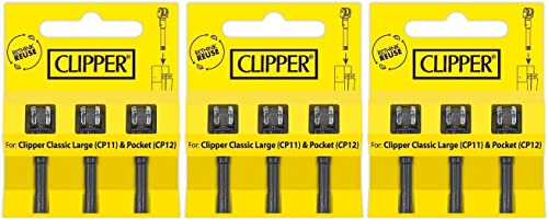 Clipper Feuerzeug Zubehör Feuerstein Flintsystem (3x3 Flintsystem)