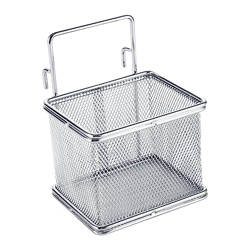 MOLUCKFU Abtropfsieb Edelstahl Hot Pot Siebkorb 9cm | Praktischer Hitzebeständiger Filterkorb Für Hot Pot Und Nudelgerichte | Hochwertiges Mesh Netz Für Einfache Anwendung Und Reinigung