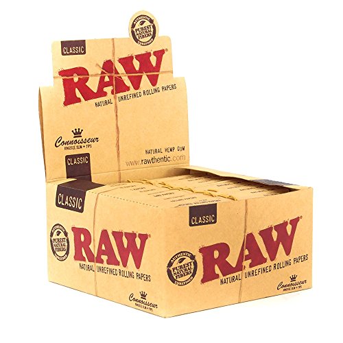 RAW CONNOISSEUR - Classic Connoisseur - KS Slim+Tips - 24 Heftchen a 32 Blatt