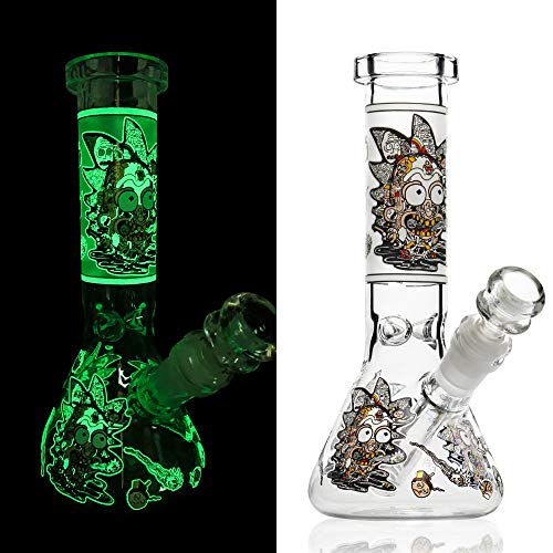 REANICE Bongs Glas Wasser Bong 14.5mm Bong sch??¨¬1ssel h?he 21cm handgefertigt Hohe Qualit?t direkt Glas rohre honigwabe Zweig bongwasser bohrinseln Pfeife gro?en Bongs ?- ?- ?-