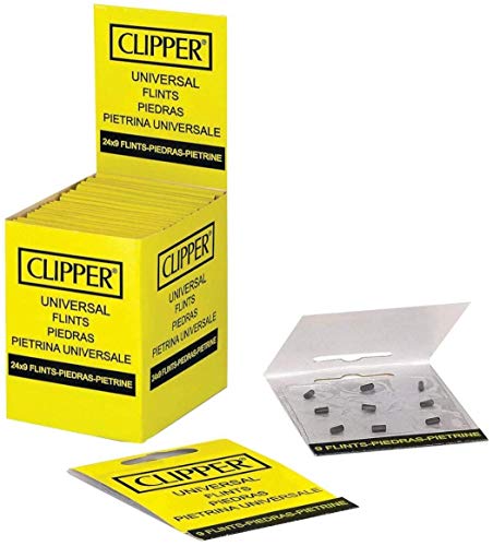 Clipper Feuersteine classic groß (24 Packungen X 9 Feuersteine)