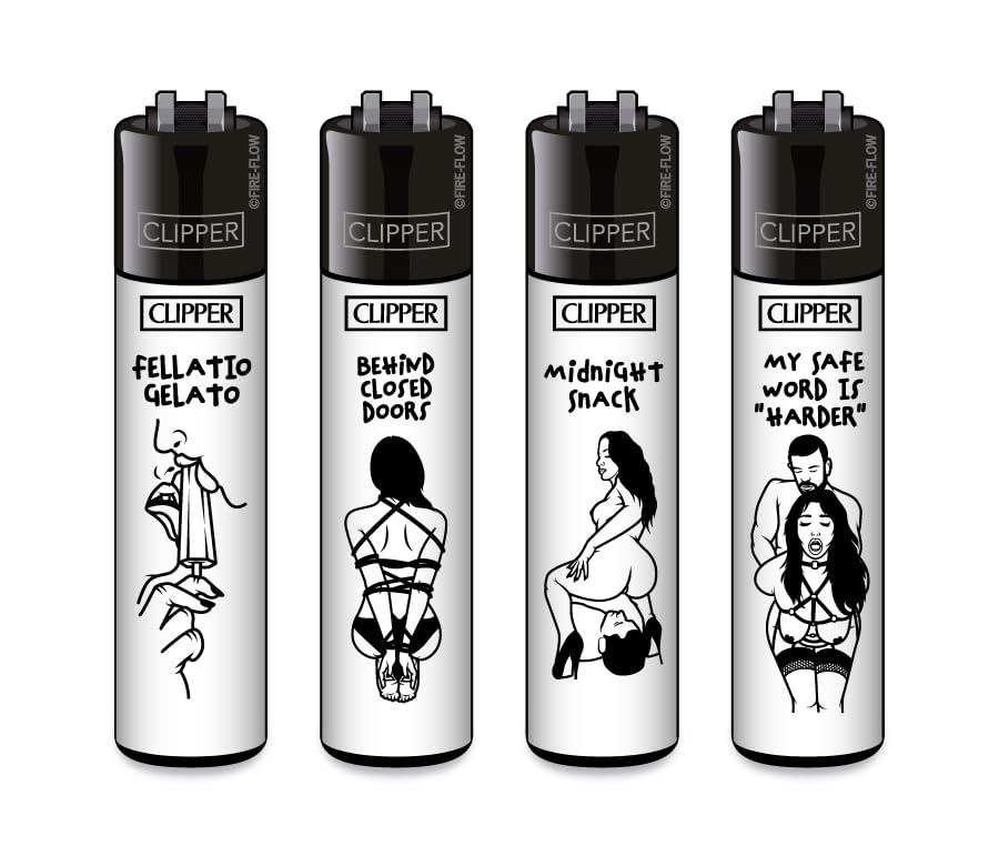 Clipper Feuerzeug 4er Set: (FFX Adult #4)