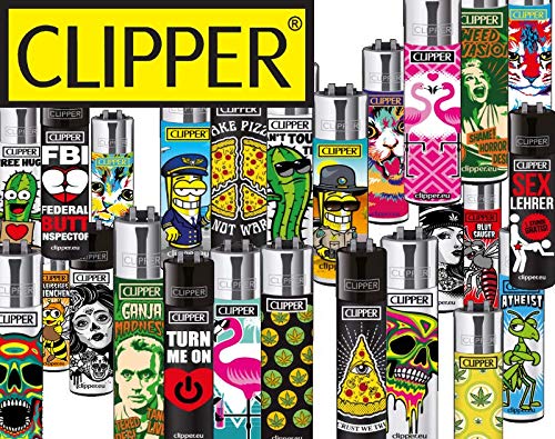 Clipper Feuerzeuge Mix - Clipper Wundertüte - 10 Stück