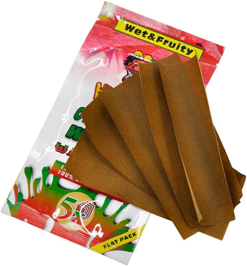 S STUARTS DIRECT LIMITED Zigarettenpapier King Size Rolling Papers in Reusable Pouch Long Rolling Papers King Size Longpapes mit Paper Filter Tips | Tabak Rolls Set for Cones Smoking (WASSERMELONE)